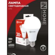 Лампа светодиодная LED-A70-VC 30Вт 230В Е27 4000К 2850Лм IN HOME