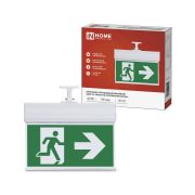 Светильник светодиодный аварийный СДБО-УВ «УКАЗАТЕЛЬ НАПРАВЛЕНИЯ ВЫХОДА» 3 часа NI-CD AC/DC двусторонний IN HOME