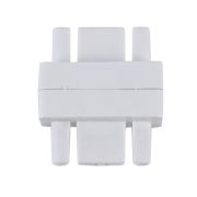 Коннектор шинопровода прямой SC-W-TL белый серии TOP-LINE IN HOME