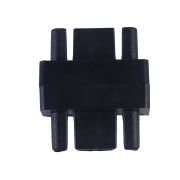 Коннектор шинопровода прямой SC-B-TL черный серии TOP-LINE IN HOME