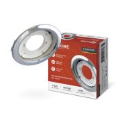 Светильник встраиваемый GX70R RC металл под лампу GX70 хром IN HOME