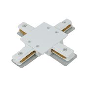 Коннектор шинопровода X-образный XC-W-TL белый серии TOP-LINE IN HOME