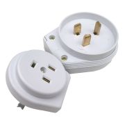 Разъем печной РШ/ВШ 32А 250В пластиковый встраиваемый белый 9133 IN HOME