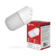 Светильник для сауны наклонный САУНА E27-НПС пластик, стекло IP65 101x160мм белый IN HOME