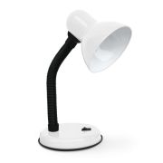 Светильник настольный под лампу на основании СНО 22Б-E27 230В БЕЛЫЙ (с подвесом) IN HOME