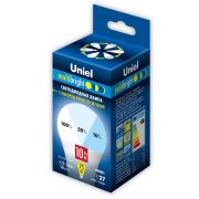 LED-A60-10W/NW/E27/FR/MB PLM11WH Лампа светодиодная. Форма «А», матовая. Серия Multibright. Белый свет (4000K). 100-50-10. Картон. ТМ Uniel.