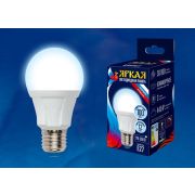 LED-A60 12W/DW/E27/FR PLP01WH Лампа светодиодная. Форма «А», матовая. Серия Яркая. Дневной свет (6500K). Картон. ТМ Uniel