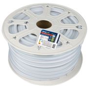 ULS-N21-2835-120LED/m-8mm-IP67-220V-8W/m-50M-DW Светодиодная гибкая герметичная лента. NEON. Бобина 50 м. Дневной свет (6500К). TM Uniel.