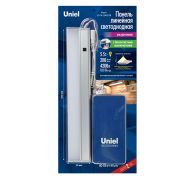 ULI-F41-5,5W/4200K/DIM SENSOR IP20 SILVER Панель линейная светодиодная ультратонкая, с бесконтактным выключателем. 300х53х14мм. 280Lm. Серебристый. ТМ Uniel