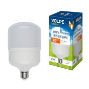 LED-M80-30W/DW/E27/FR/S Лампа светодиодная. Матовая. Серия Simple. Дневной свет (6500K). Картон. ТМ Volpe.