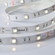 ULS-M22-5050-30LED/m-10mm-IP20-DC12V-7,2W/m-5M-3000K PROFI Гибкая светодиодная лента на самоклеящейся основе. Катушка 5м. в герметичной упаковке. Теплый белый свет(3000К). ТМ Uniel.