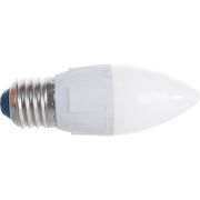 LED-C37 7W/3000K/E27/FR/DIM PLP01WH Лампа светодиодная, диммируемая. Форма «свеча», матовая. Серия Яркая. Теплый белый свет (3000K). Картон. ТМ Uniel.