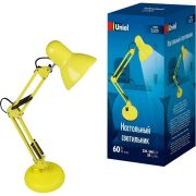 TLI-221 LIGHT YELLOW E27 Светильник настольный. Цоколь Е27. 60W. Механический выключатель. Желтый. ТМ Uniel