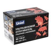 UDR-E12 IVORY Ультразвуковой отпугиватель насекомых и грызунов.  220В. Площадь до 120м2. Слоновая кость. TM Uniel