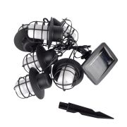 USL-S-121/PT2500 LANTERNS Садовая гирлянда на солнечной батарее «Фонарики». 60 светодиодов. Эффект пламени. 1*АА Ni-Mh аккумулятор в/к. IP44. TM Uniel