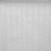 ULD-C3020-240/TTK BLUE IP44 Занавес светодиодный с эффектом мерцания, 3х2м. Соединяемый. 240 светодиодов. Синий свет. Провод прозрачный. TM Uniel