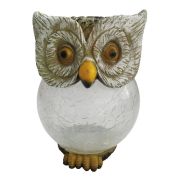 USL-S-813/GT160 OWL Садовый светильник на солнечной батарее «Сова». 1 светодиод. Белый свет. 1*АА Ni-Mh аккумулятор в/к. IP44. TM Uniel