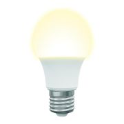 LED-A60-9W/3000K/E27/FR/NR Лампа светодиодная. Форма «A», матовая. Серия Norma. Теплый белый свет (3000K). Картон. ТМ Volpe