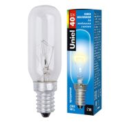 IL-F25-CL-40/E14 Лампа накаливания для холодильников и вытяжки, 40Вт. Прозрачная. Картон. ТМ Uniel.