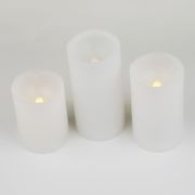 ULD-F050 WARM WHITE CANDLE SET3 Фигура светодиодная «Свеча» на батарейках 2АА (не в/к), в составе набора из 3 штук. 1 светодиод. Теплый белый свет. TM Uniel