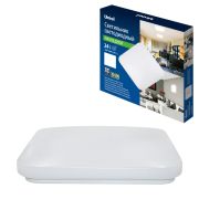 ULI-B322 24W/4000K/32 QUATRO-2 Светильник светодиодный накладной. Белый свет (4000K). 320Х320х60 мм. Корпус белый. ТМ Uniel