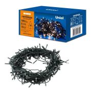 ULD-S1000-100/DGA WHITE IP20 Гирлянда светодиодная, 10м. 100 светодиодов. Белый свет. Провод зеленый. ТМ Uniel