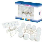 ULM-F50-8W/SW/10/DIM IP20 WHITE Светильник светодиодный, с диммером. Серия Backstage. Теплый свет(3000К)/Белый свет(4000К)/Дневной свет(6500К). Белый. TM Uniel