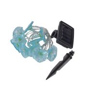 USL-S-136/PT2000 GLORYBIND Садовая гирлянда на солнечной батарее «Вьюнок». 20 светодиодов. Белый свет. 1*АА Ni-Mh аккумулятор в/к. IP44. TM Uniel