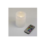 ULD-F052 RGB RC CANDLE Фигура светодиодная «Свеча» на батарейках 2АА (не в/к). 7,5х10 см. 1 светодиод. RGB свет. Пульт ДУ (в/к). TM Uniel