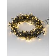 ULD-S3000-300/DGA WARM WHITE IP20 Гирлянда светодиодная, 30м. 300 светодиодов. Теплый белый свет. Провод зеленый. ТМ Uniel