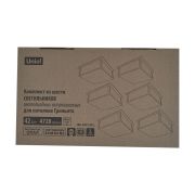 ULP-1010 42W/4000К IP40 GRILYATO OPAL BLACK KIT06 Светильники светодиодные потолочные встраиваемые, комплект из 6 штук. Белый свет (4000K). 4728Лм. Для ячеек 100x100мм. Корпус черный. С и/п. ТМ Uniel