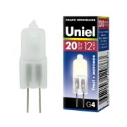 JC-12/20/G4 Лампа галогенная матовая Картонная коробка