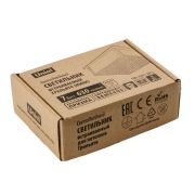 ULP-0808 7W/4000К IP40 GRILYATO BLACK Светильник светодиодный потолочный встраиваемый. Белый свет (4000K). 868Лм. Для ячеек 86х86мм. Корпус черный. В комплекте с и/п. ТМ Uniel