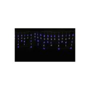 ULD-E5505-196/DTK WHITE-BLUE IP20 STARS-1 Занавес светодиодный фигурный «Звёздочки-1», 5,5х 0,5м. 56 подвесов. 196 светодиодов. Белый и синий свет. Провод прозрачный. TM Uniel.