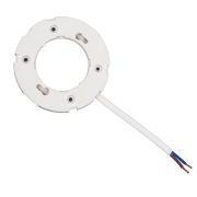 ULH-GX53-Plastic-10cm Патрон пластиковый для лампы на цоколе GX 53 с проводом длиной 10 см