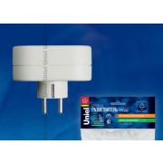 S-GES2-16O Разветвитель сетевой Uniel, количество розеток – 2, Максимальный ток - 16А, Максимальная мощность нагрузки – 3500Ватт, заземление, упаковка – пакет