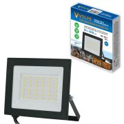 ULF-Q519 50W/6500K IP65 220-240V BLACK Прожектор светодиодный. Дневной свет(6500К). Корпус черный. TM Volpe