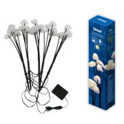 USL-S-832/PM030 FAIRY MUSHROOMS SET25 Садовый светильник на солнечной батарее «Волшебные грибы», в комплекте из 25 штук. 25 светодиодов. Теплый белый свет. 1*АA Ni-Mh аккумулятор в/к. IP44. TM Uniel