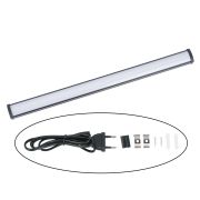 ULI-Q951 6W/4000K IP20 BLACK Светильник линейный светодиодный (аналог Т5), 230В. Кабель 0,9м с вилкой и крепление в/к. Белый свет (4000K). Корпус черный. TM Volpe