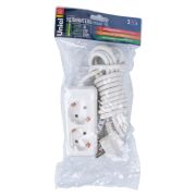 S-GCD2-3 Удлинитель Uniel серии Стандарт, с/з, 2 гн., шнур 3 м