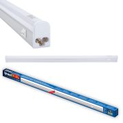 ULI-L02-7W-4200K-SL Линейный светильник LED (аналог Т5), 580Lm, 4200K, выключатель на корпусе.Цвет корпуса - серебристый.