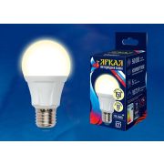 LED-A60 18W/3000K/E27/FR PLP01WH Лампа светодиодная. Форма «А», матовая. Серия Яркая. Теплый белый свет (3000K). Картон. ТМ Uniel.