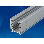 UBX-AS4 SILVER 100 POLYBAG Шинопровод осветительный, тип А. Трехфазный. Цвет — серебряный. Длина 1 м. Упаковка — полиэтиленовый пакет.