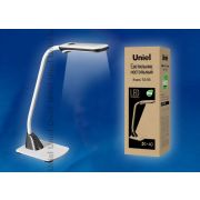TLD-505 White-Black/Светильник настольный Uniel (LED/550Lm/5000K/Цвет-белый с черным)