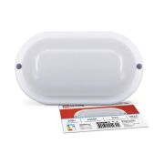 Светильник светодиодный герметичный СПП 2065-ОВАЛ 20Вт 6500К 1800Лм IP65 195х94мм IN HOME