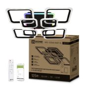Светильник светодиодный ELEGANT ARIS-125RGB-SMART-WH 125Вт 230В 3000-6500K 8800Лм 585х585х115мм пульт ДУ белый IN HOME