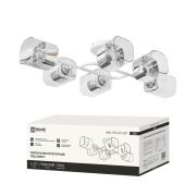 Светильник потолочный под лампу AURA TESO-WH-6E27 720x430x150 белый IN HOME