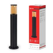 Светильник уличный напольный ТБУ AMBER-SP600-1xA60-BL алюминиевый 600мм черный IP54 IN HOME