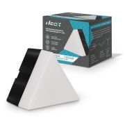 Светильник-коннектор треугольный ДБО-ТР-LINE 10Вт 230В 6500К черный NEOX