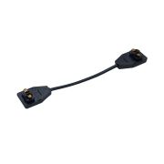 Коннектор гибкий FSB200-BL 200мм для шинопровода SB черный IN HOME